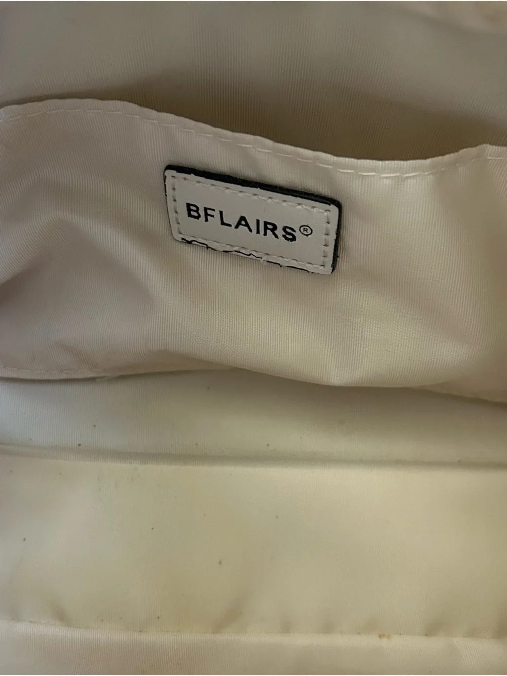 BFlairs Women’s Handbag with Elephant Print Gray & Cream